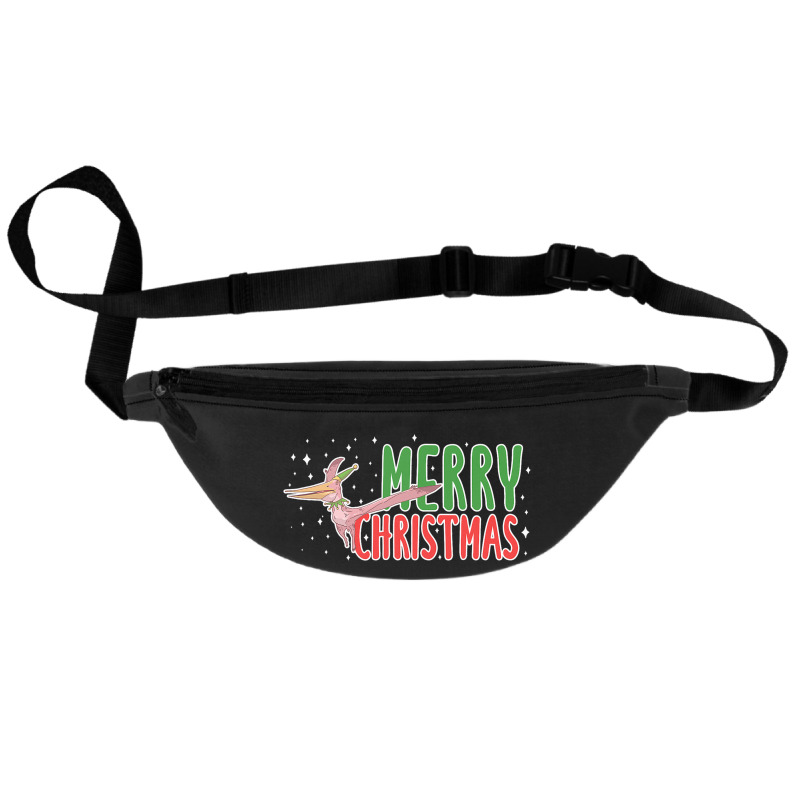 Christmas Pterosaurs Dinosaur Pteranodon Xmas Tree Fanny Pack | Artistshot