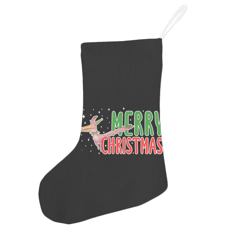 Christmas Pterosaurs Dinosaur Pteranodon Xmas Tree Holiday Stocking | Artistshot