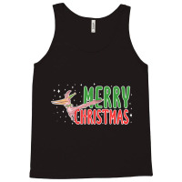 Christmas Pterosaurs Dinosaur Pteranodon Xmas Tree Tank Top | Artistshot