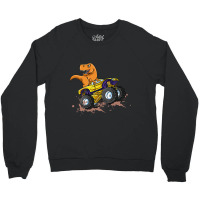 Dinosuar Monster Truck Trex Crewneck Sweatshirt | Artistshot