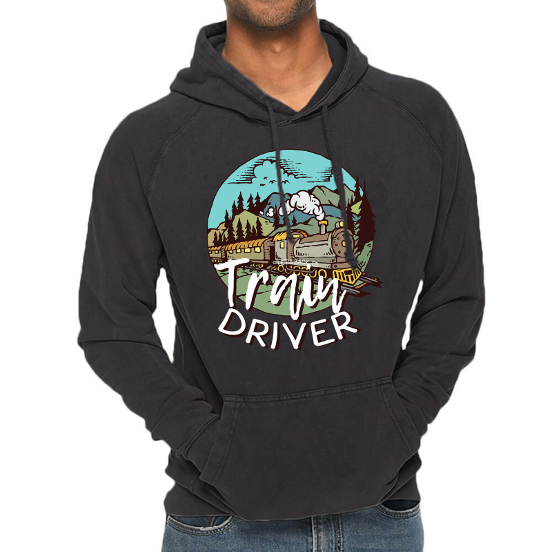 Funny Model Railway Train Shirt Funny Gift Train Vintage Hoodie | Artistshot