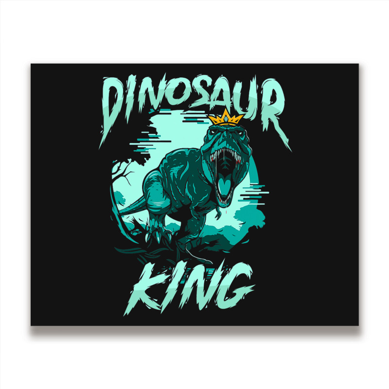 Funny Dino Paleonthology Historical Dinosaur Dinos Metal Print Horizontal | Artistshot