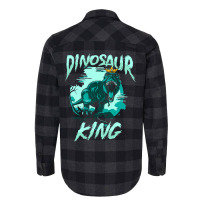 Funny Dino Paleonthology Historical Dinosaur Dinos Flannel Shirt | Artistshot