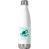 Funny Dino Paleonthology Historical Dinosaur Dinos Stainless Steel Water Bottle | Artistshot