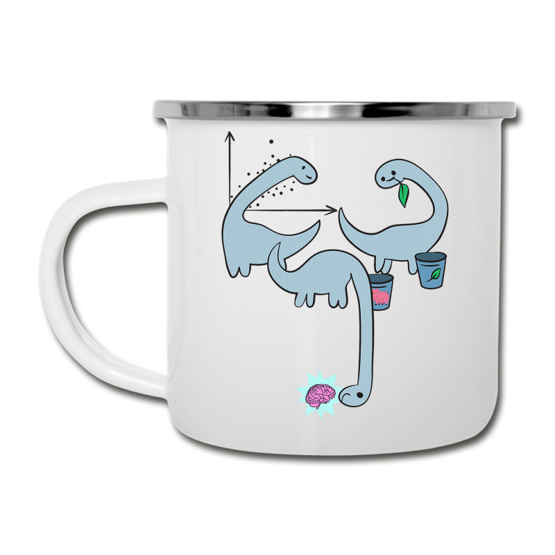 Dino Dinosaur Machine Learning Algorithm Data Scie Camper Cup | Artistshot