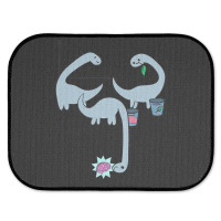 Dino Dinosaur Machine Learning Algorithm Data Scie Rear Car Mat | Artistshot