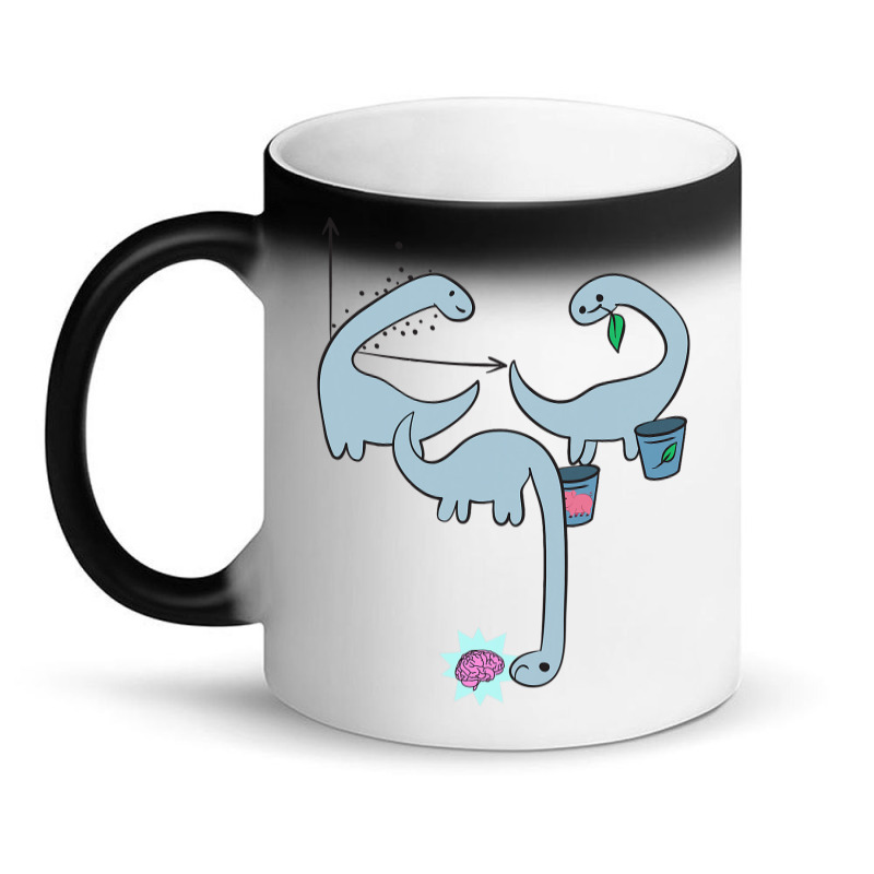 Dino Dinosaur Machine Learning Algorithm Data Scie Magic Mug | Artistshot