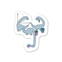 Dino Dinosaur Machine Learning Algorithm Data Scie Sticker | Artistshot