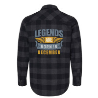 Legend Born December Flannel Shirt | Artistshot