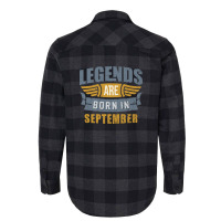 Legend Born September Flannel Shirt | Artistshot