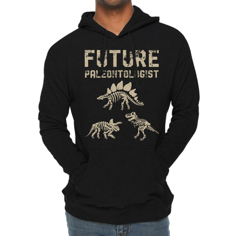 Dino Future Paleontologist Paleontology Gift Dinos Lightweight Hoodie | Artistshot