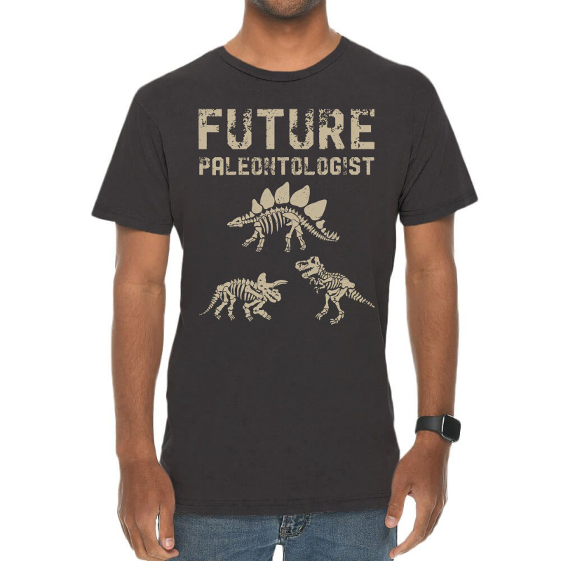 Dino Future Paleontologist Paleontology Gift Dinos Vintage T-shirt | Artistshot