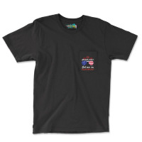 Funny Just Her To Bang Usa Flag Sunglasses Patriot Pocket T-shirt | Artistshot