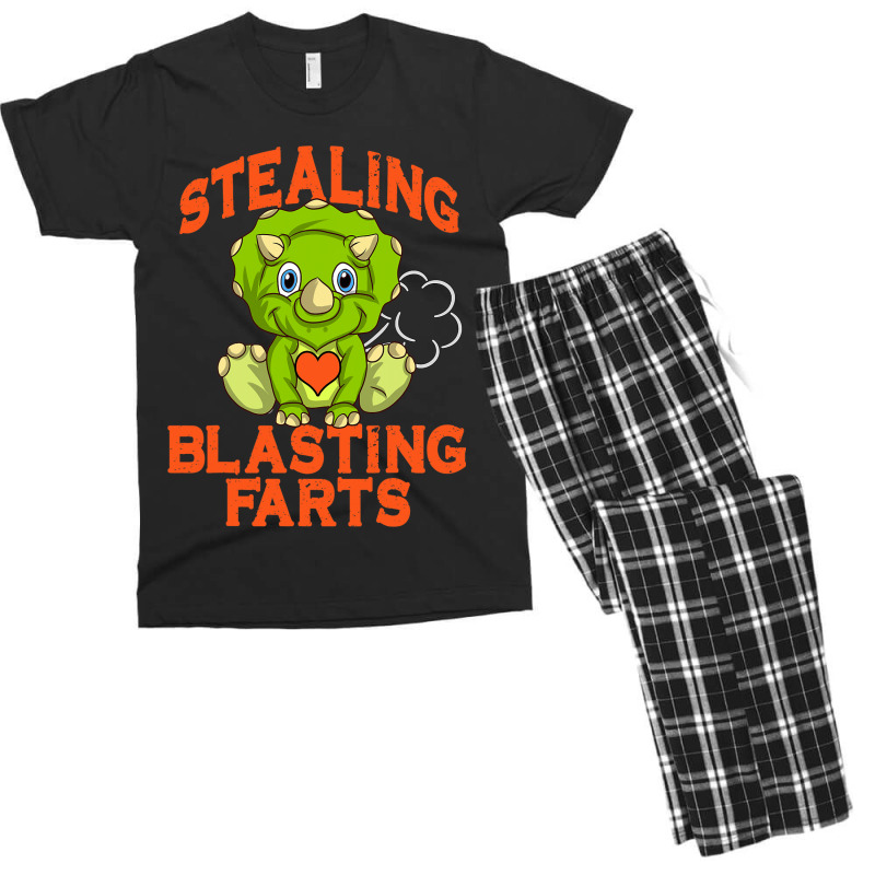 Fun Steal Hearts Blast Farts Boys Valentines Kids  Men's T-shirt Pajama Set | Artistshot