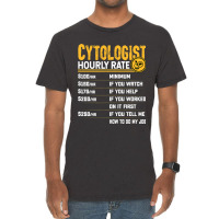 Cytologist Cytology Microbiologist Microscopy Hour Vintage T-shirt | Artistshot