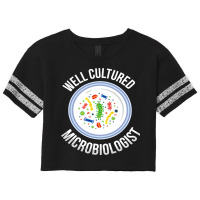 Cultured Microbiologist I Microbiology Petri Dish  Scorecard Crop Tee | Artistshot