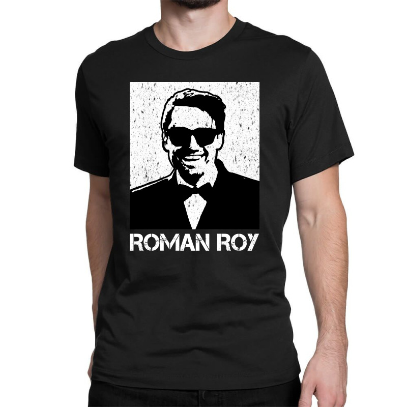 Roman Roy  B/w Classic T-shirt by Babybol | Artistshot