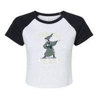 Dungeons & Dragons Presto The Wizard Raglan Crop Top | Artistshot