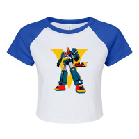 Superhero Team Anime Raglan Crop Top | Artistshot