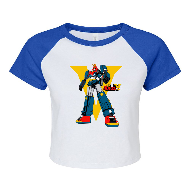 Superhero Team Anime Raglan Crop Top | Artistshot