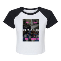 Tales From The Bedroom - Album Artwork Raglan Crop Top | Artistshot