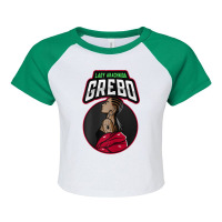 Womens Grebo Lady Arachnida, Liberian Superhero, African Ancestry Raglan Crop Top | Artistshot