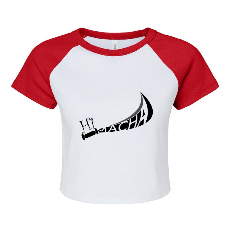 Kannada T Shirts , Hi Macha Raglan Crop Top by RILEYALLEN | Artistshot