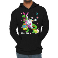 Easter Dinosaur Bunny Ears Easter Basket Stuffers  Lightweight Hoodie | Artistshot