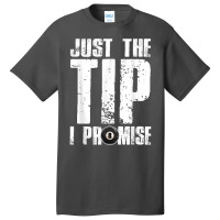 Just The Tip I Promise Billiards Funny 8 Ball Pool Player T Shirt Basic T-shirt | Artistshot