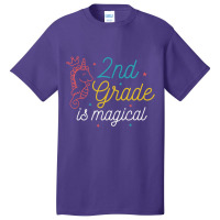 2nd Grade Magical Basic T-shirt | Artistshot