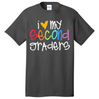 2nd Grade Teacher Shirts I Love My Second Graders Basic T-shirt | Artistshot