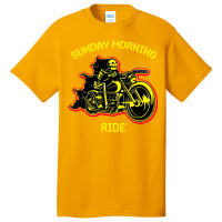 Sunday Morning Ride 1 Basic T-shirt | Artistshot