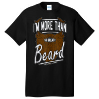 Funny Beard Gifts For Men Rule Dad Manly Bearded Tattoo Cool Tank Top Basic T-shirt | Artistshot