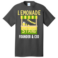 Lemonade Stand Founder & Ceo   Lemon Juice Drink Lover T Shirt Basic T-shirt | Artistshot