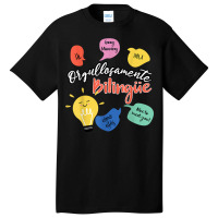 Orgullosamente Bilingue Maestra T Shirt Basic T-shirt | Artistshot