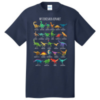 My Dinosaur Alphabet, Lover Dino, Funny T Rex T Shirt Basic T-shirt | Artistshot