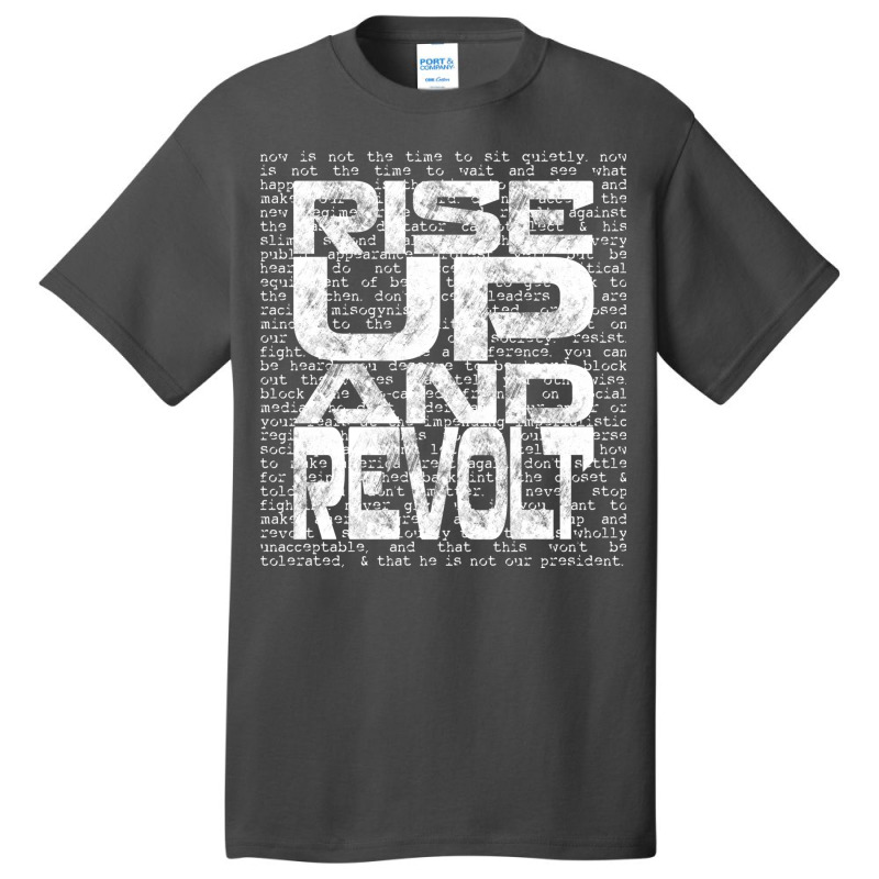 Rise Up And Revolt 2 Basic T-shirt | Artistshot