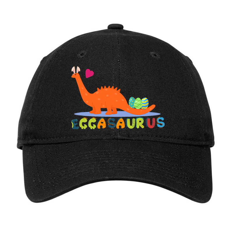 Dinosaur Easter Brontosaurus Eggs Bunny Ears Eggas Adjustable Cap by MaritzaCoats | Artistshot