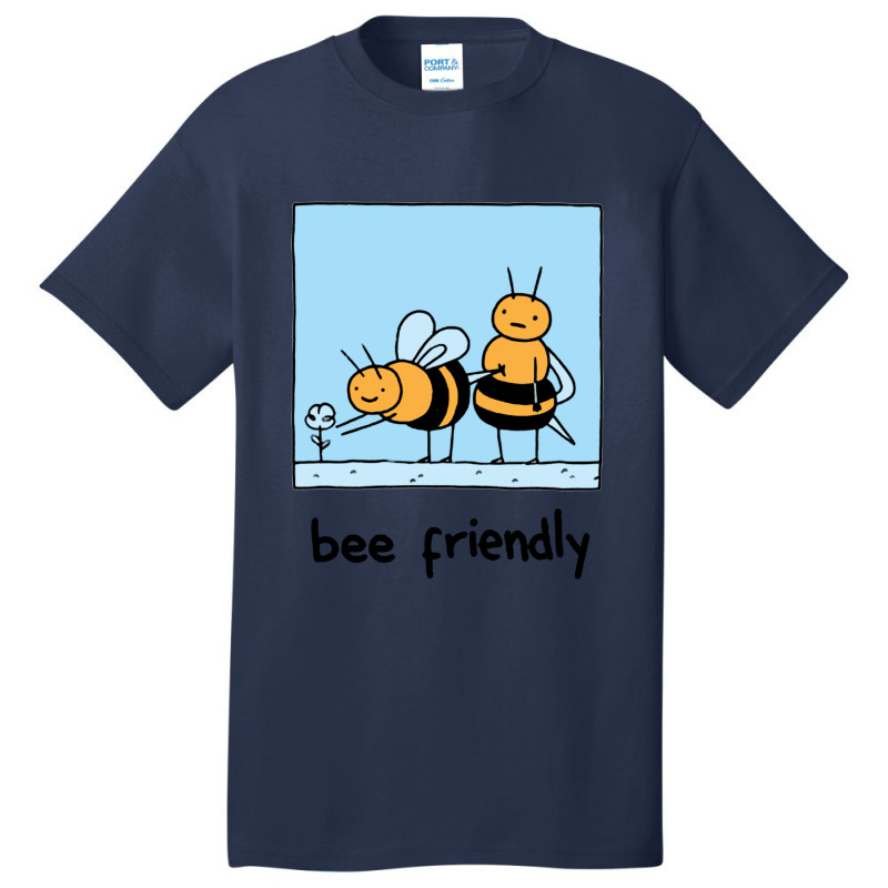 Bee Friendly Basic T-shirt | Artistshot