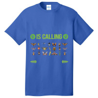 Insect Collecting T Shirtit Is Calling I Must Go Insect Collecting T S Basic T-shirt | Artistshot