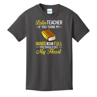 Latin Teacher Rome Language Lesson Student School T Shirt Basic Youth T-shirt | Artistshot