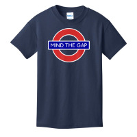 London Souvenir Mind The Gap Underground Tube T Shirt Basic Youth T-shirt | Artistshot