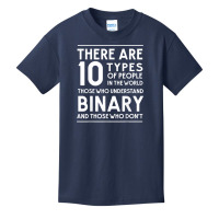 10 Types Of People. Those Who Understand Binary T Shirt Basic Youth T-shirt | Artistshot