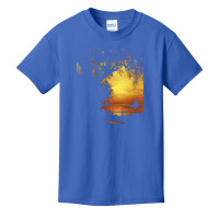 Famous Paintings T  Shirt Island Of New Providence By Albert Bierstadt Basic Youth T-shirt | Artistshot