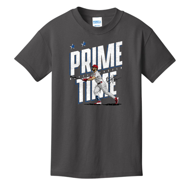 Bryce Harper Prime Time Basic Youth T-shirt by kr205 | Artistshot