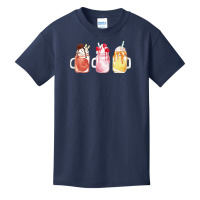 Chocolate Strawberry Vanilla Milkshake T  Shirt Triple Milkshake Set T Basic Youth T-shirt | Artistshot