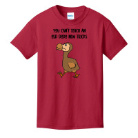 Dodo T  Shirt You Can't Teach An Old Dodo New Tricks Satire T  Shirt Basic Youth T-shirt | Artistshot