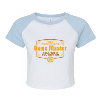 Dungeons & Dragons Game Master Raglan Crop Top | Artistshot