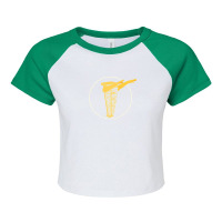 Funny Dabbing Glockenspiel Percussion Players Raglan Crop Top | Artistshot