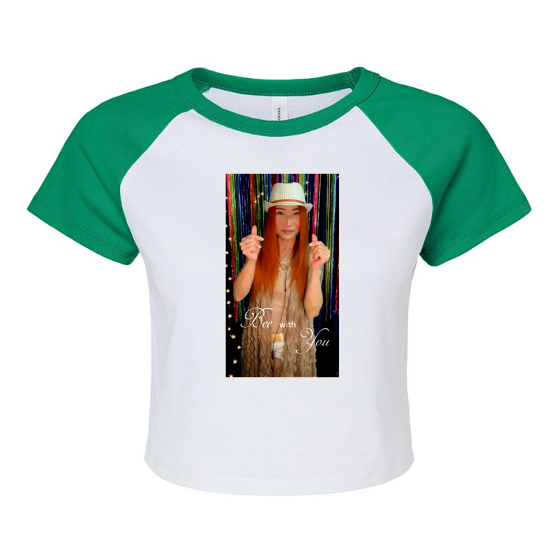 Singapore Famous Singer - Bee Bee Raglan Crop Top | Artistshot